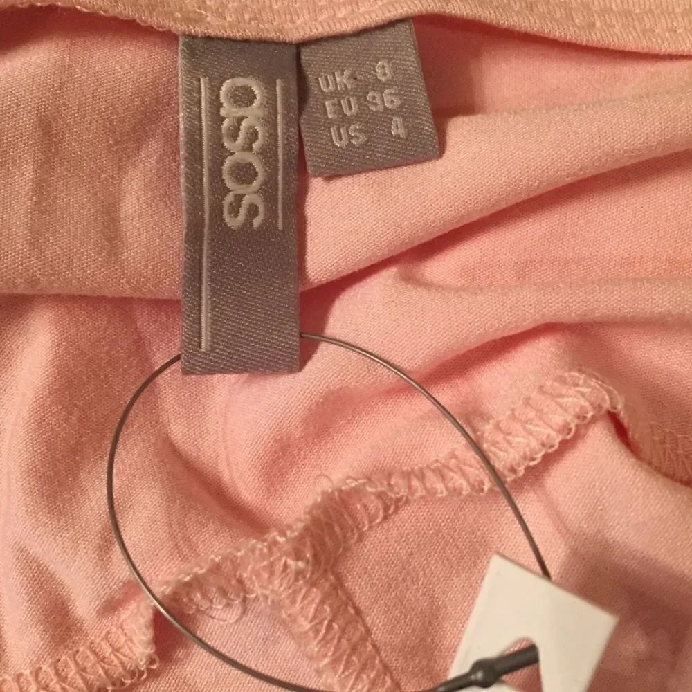 Pink  Strapless ASOS  Dress Size 4 - Picture 4 of 6